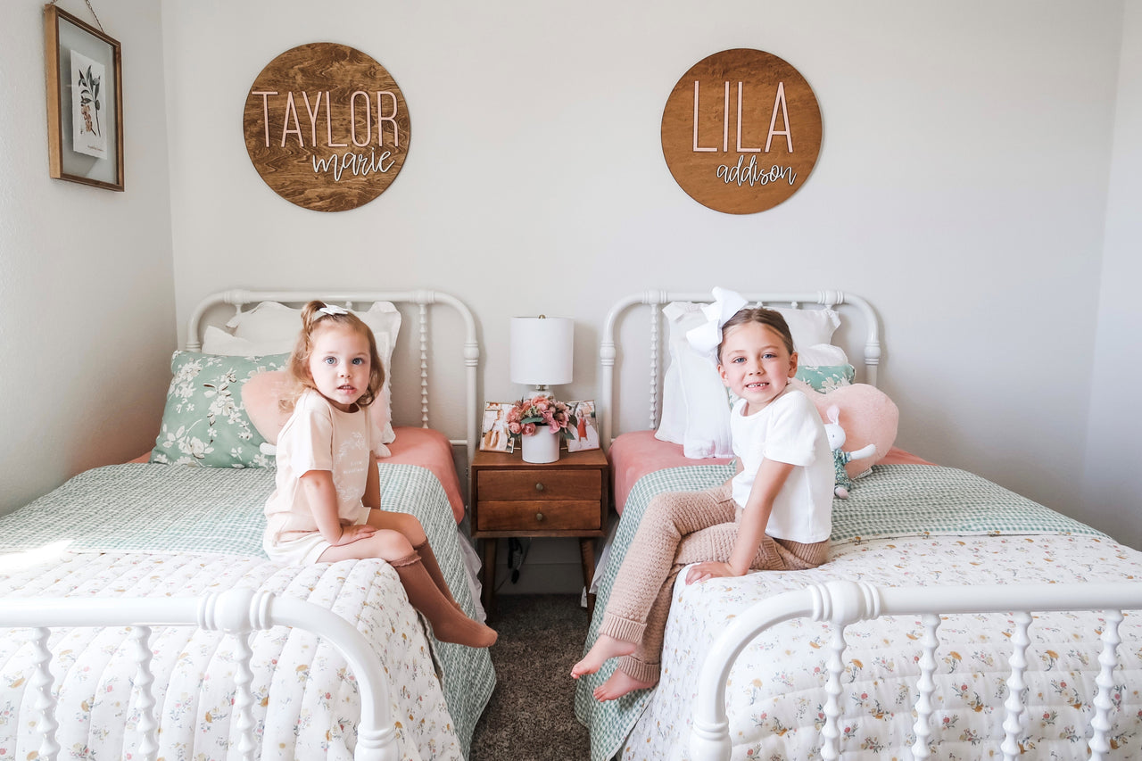 Girls Shared-Floral Bedroom Tour!